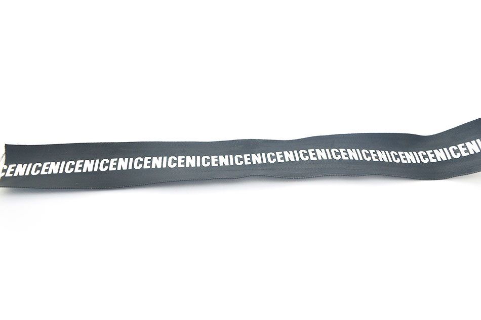 Waterproof ny ipper-silk-screen LOGO